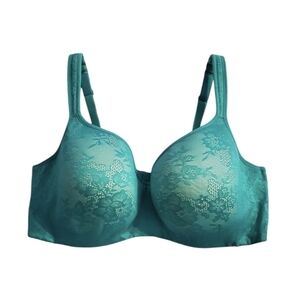 Cacique Women's Molded Lace Balconette Bra 44DDD